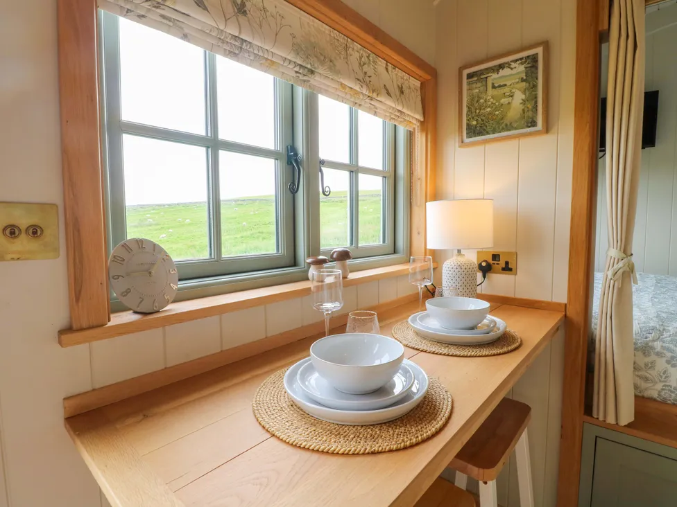 A quiet dining moment inside Meadow