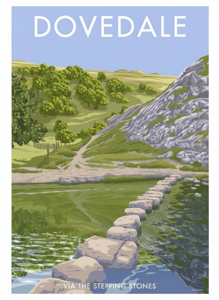 Dovedale stepping stones