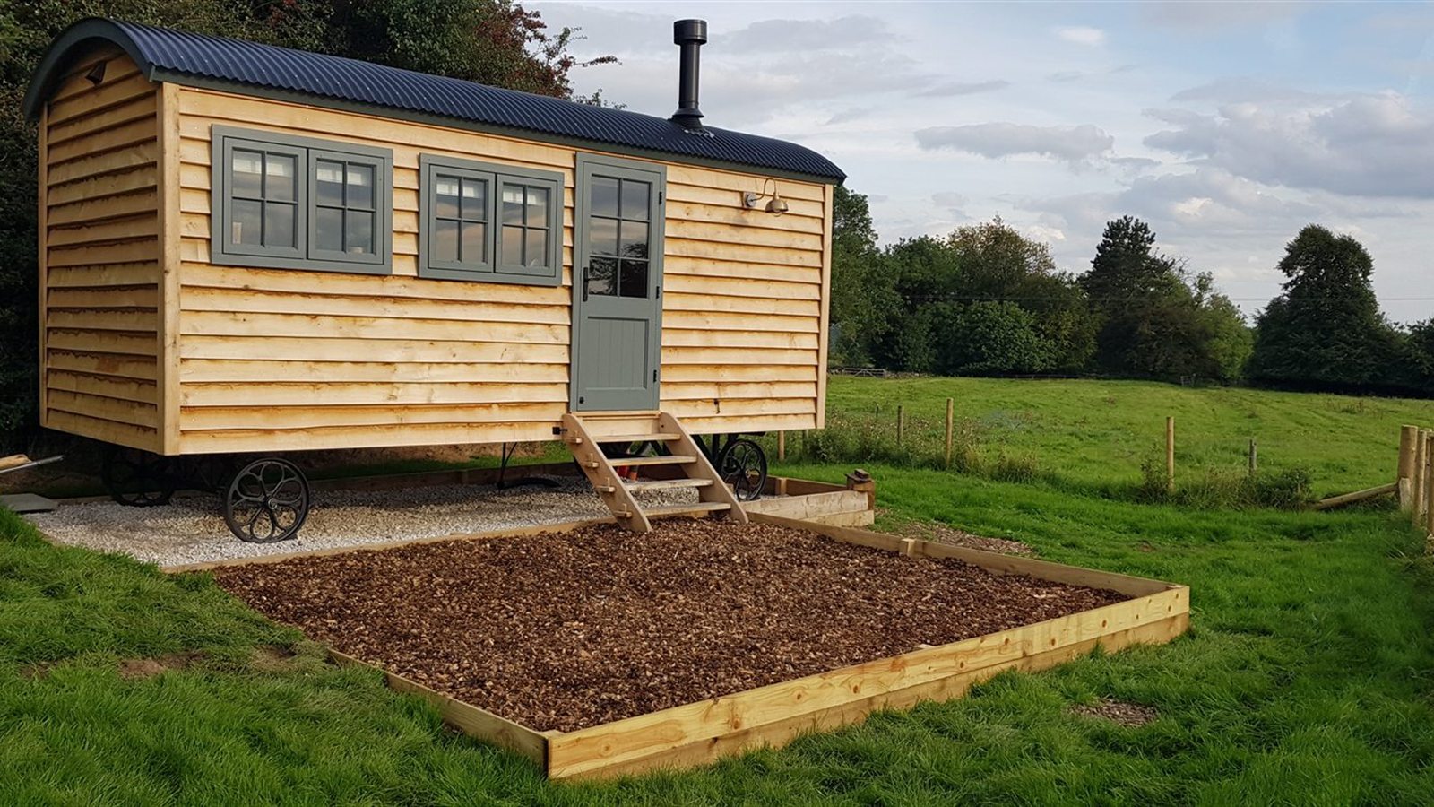 Luxury shepherd retreat at Pike House Escapes
